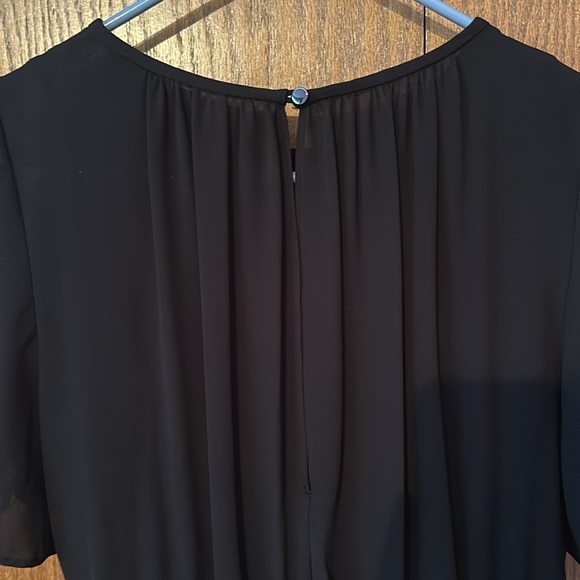 White House Black Market size 6 black romper. - Picture 6 of 14
